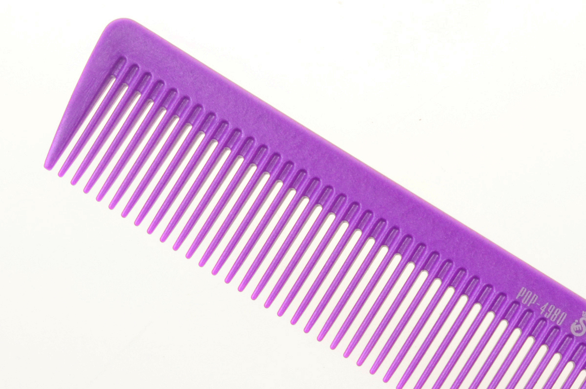 【髮葳鵝】新款POP淺紫色系列扁梳 